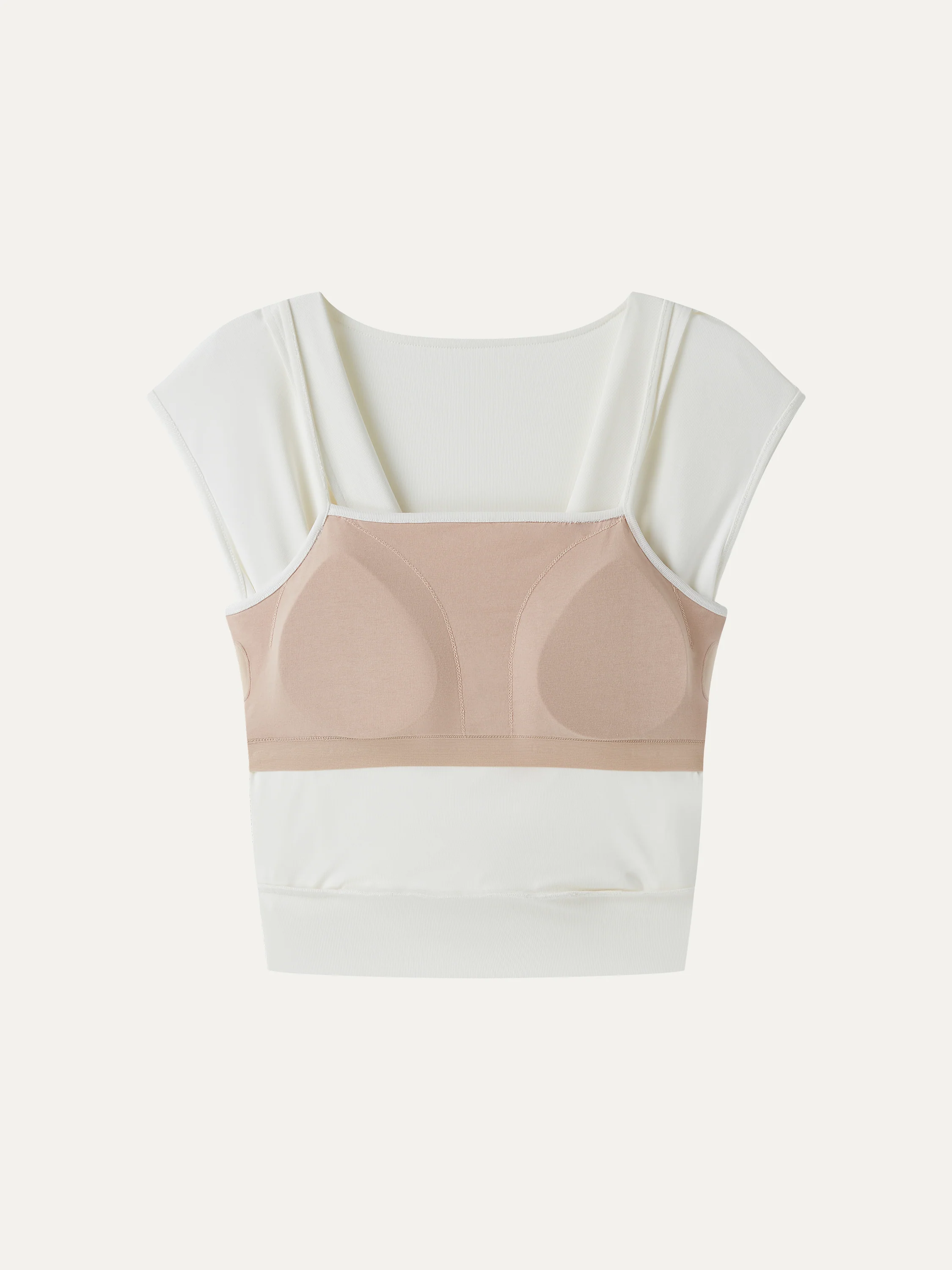 Sandwashed Modal 2-in-1 Wrap Bra Tank - Image 6