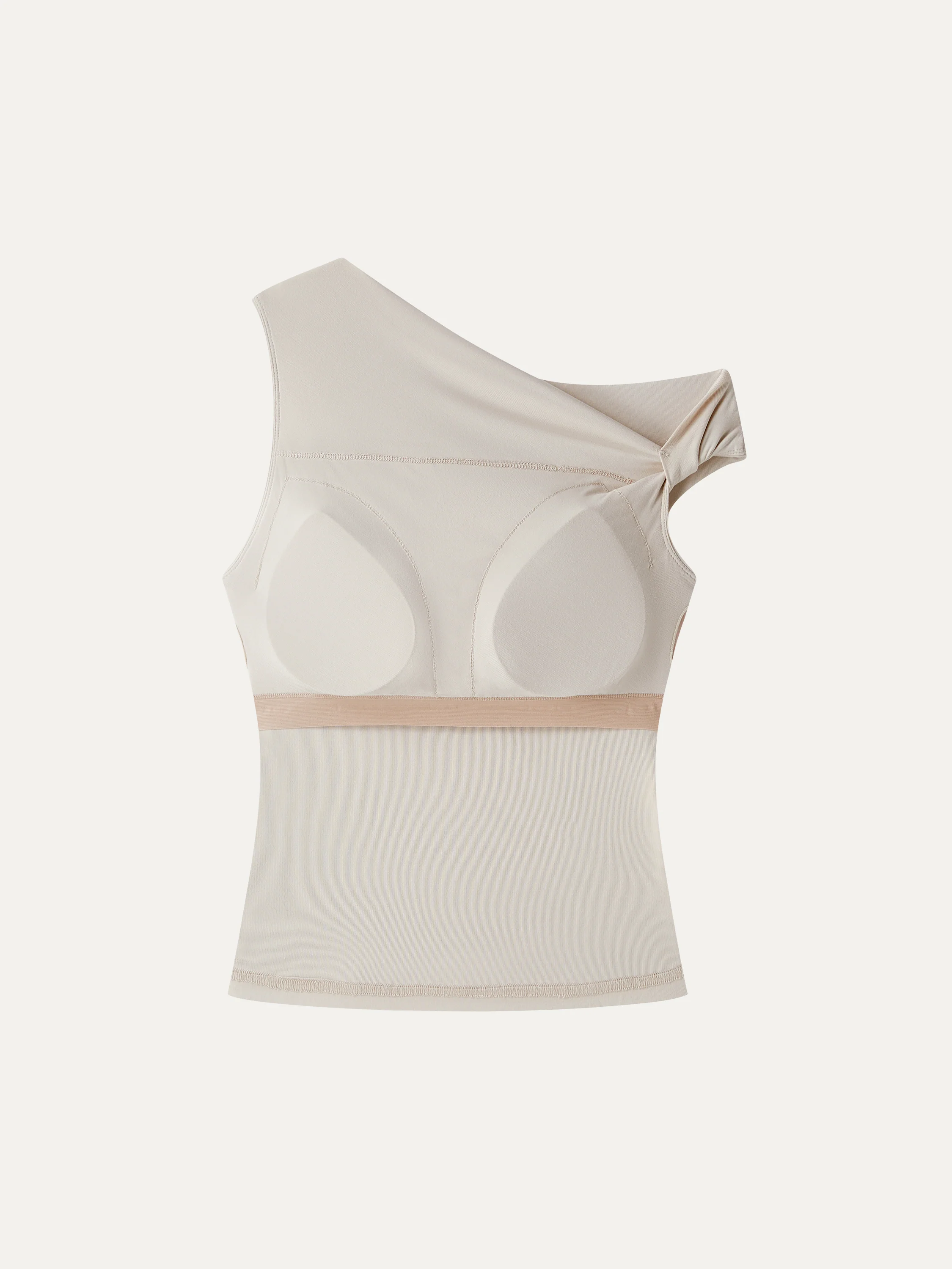 SkinKiss Asymmetrical Shoulder Bra Top - Image 6