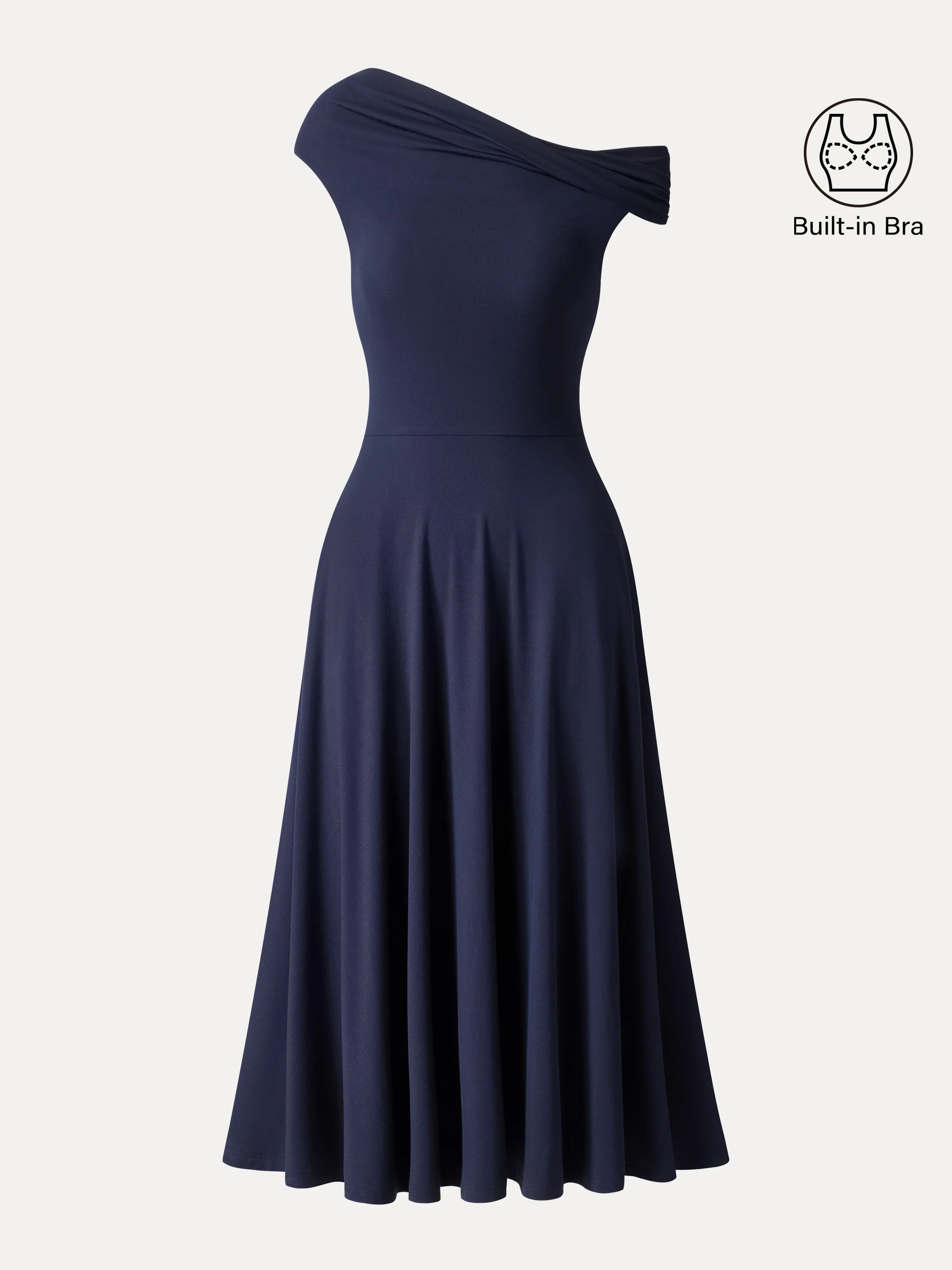SkinKiss Multi-Wear Midi Bra Dress with Pockets - Image 7