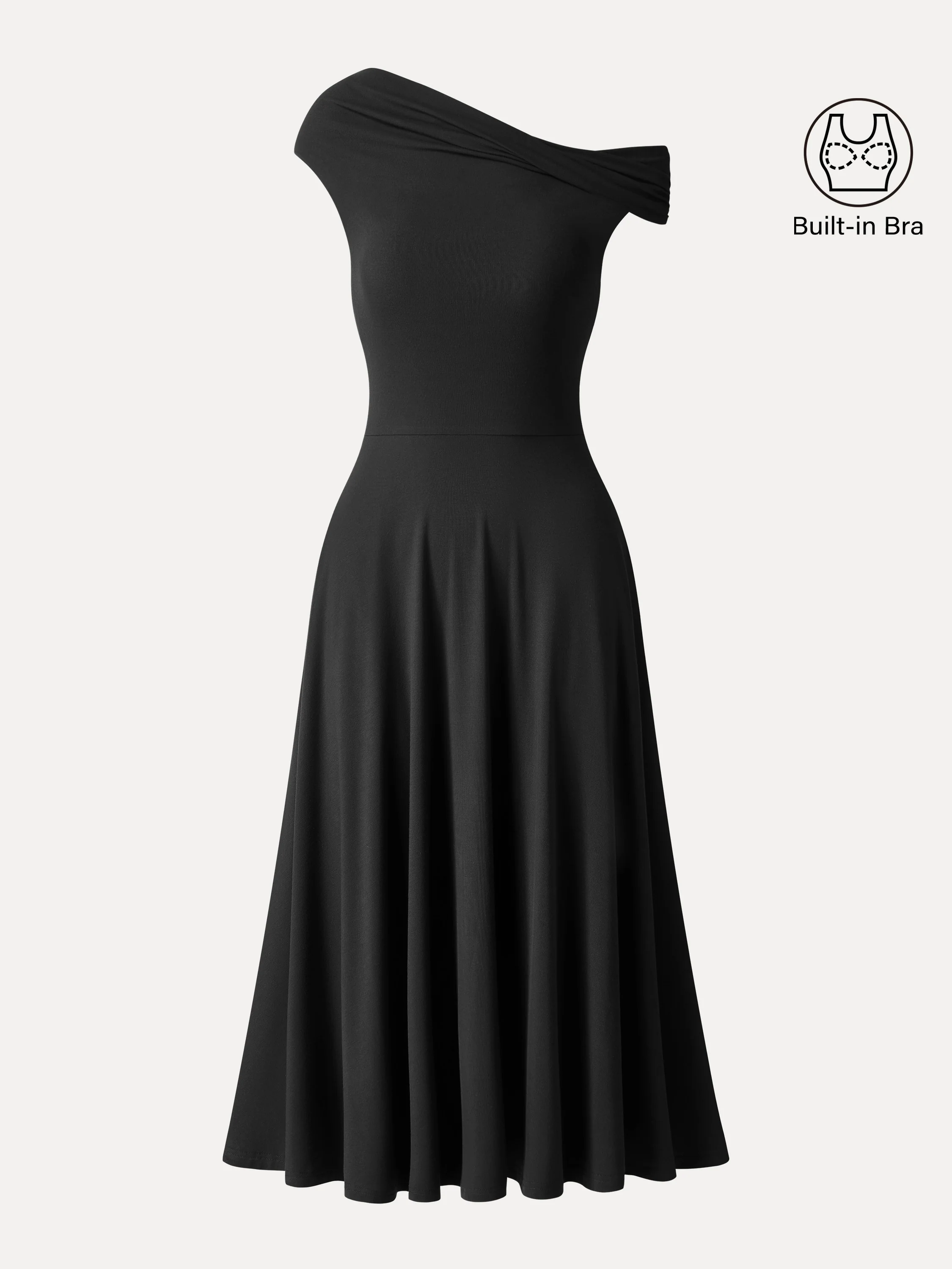 SkinKiss Multi-Wear Midi Bra Dress with Pockets - Image 9