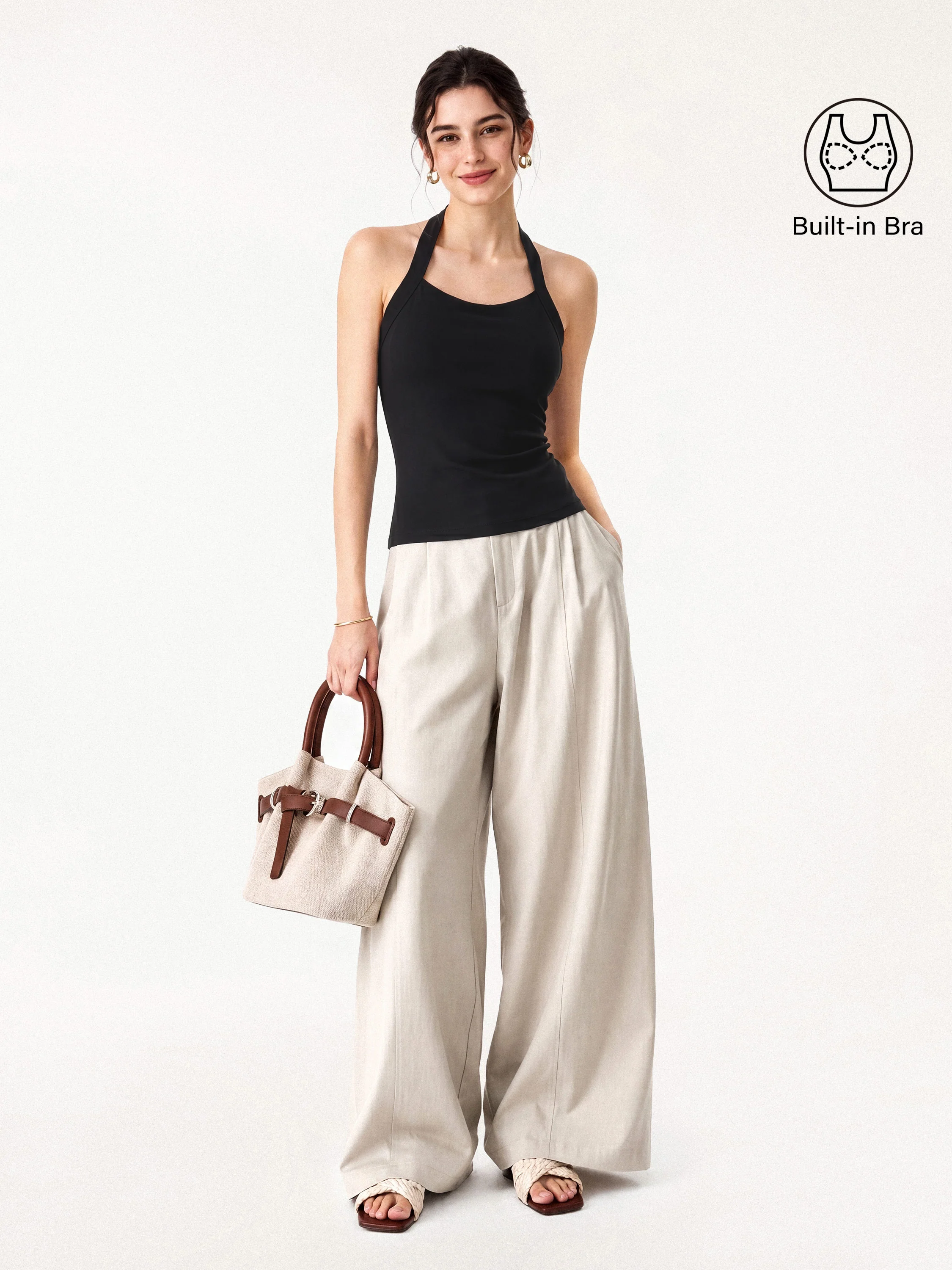 Sleek Halter Bra Top - Image 10