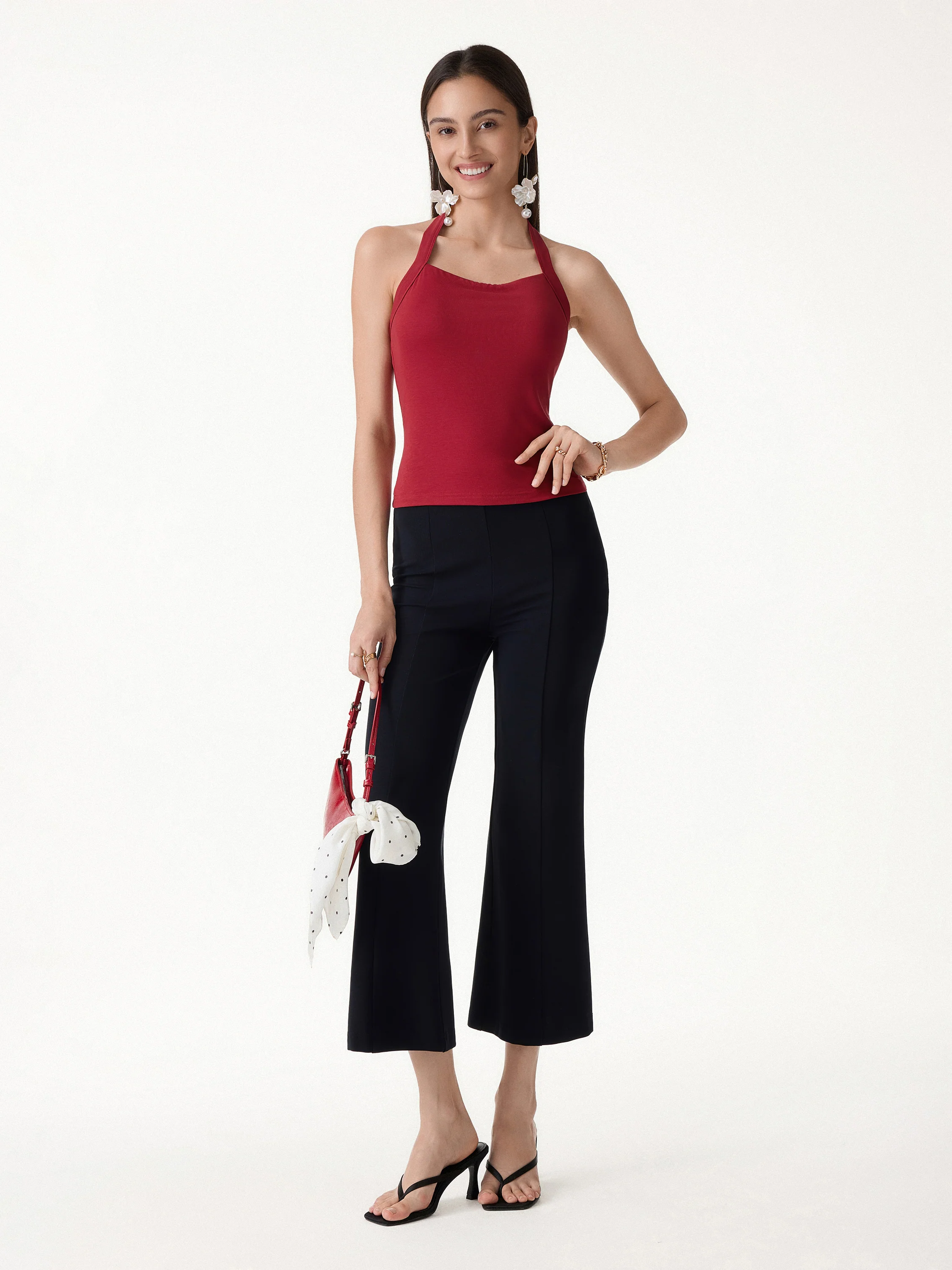 Sleek Halter Bra Top - Image 3