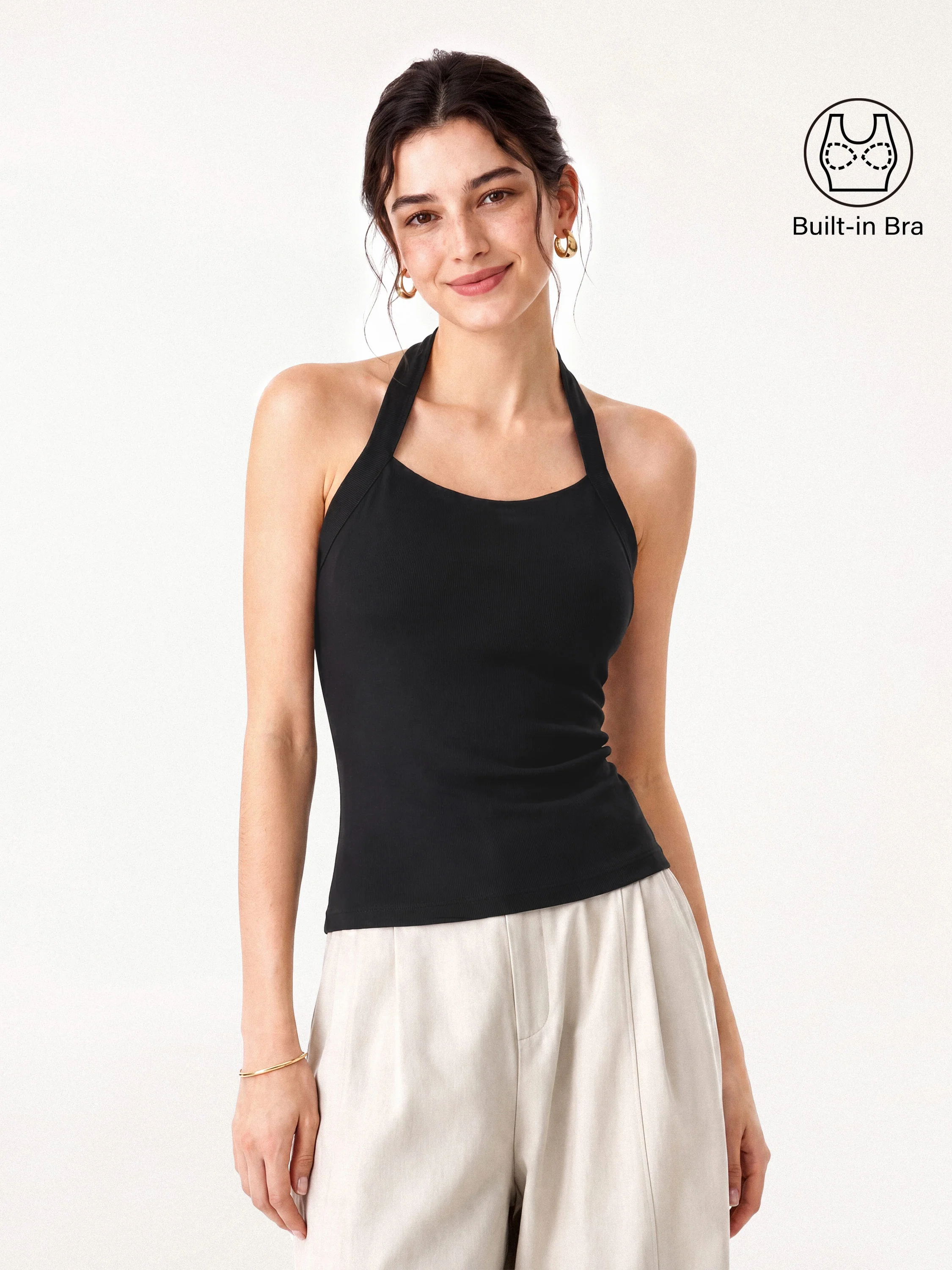 Sleek Halter Bra Top - Image 9