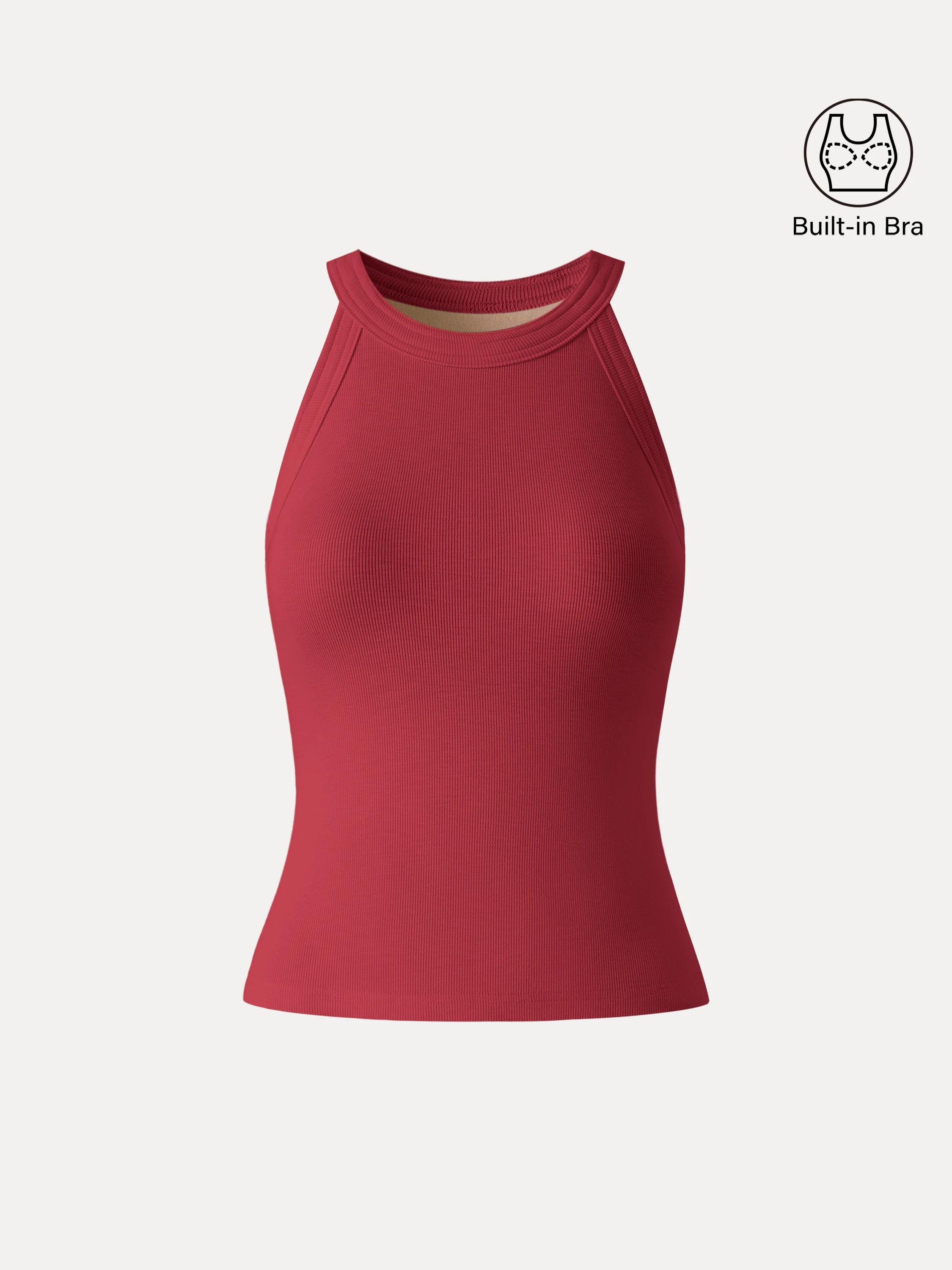 Slub Textured Summer Bra Tank Top - Image 7