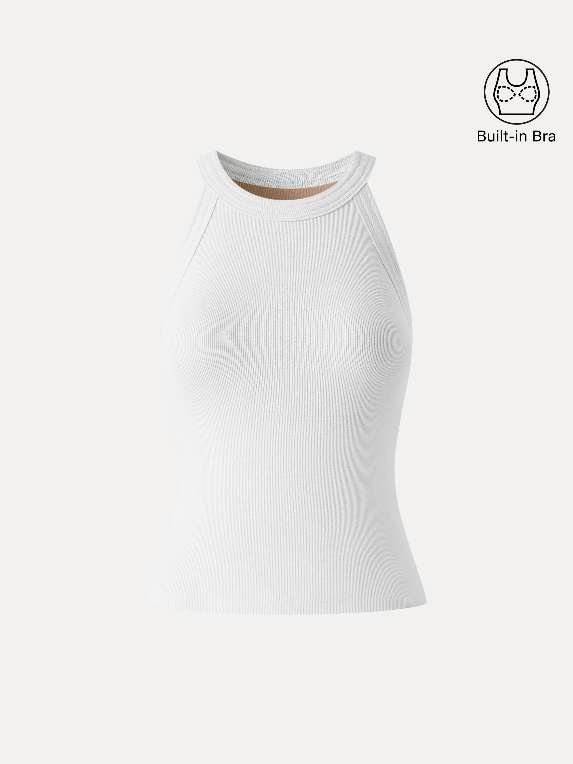 Slub Textured Summer Bra Tank Top - Image 9