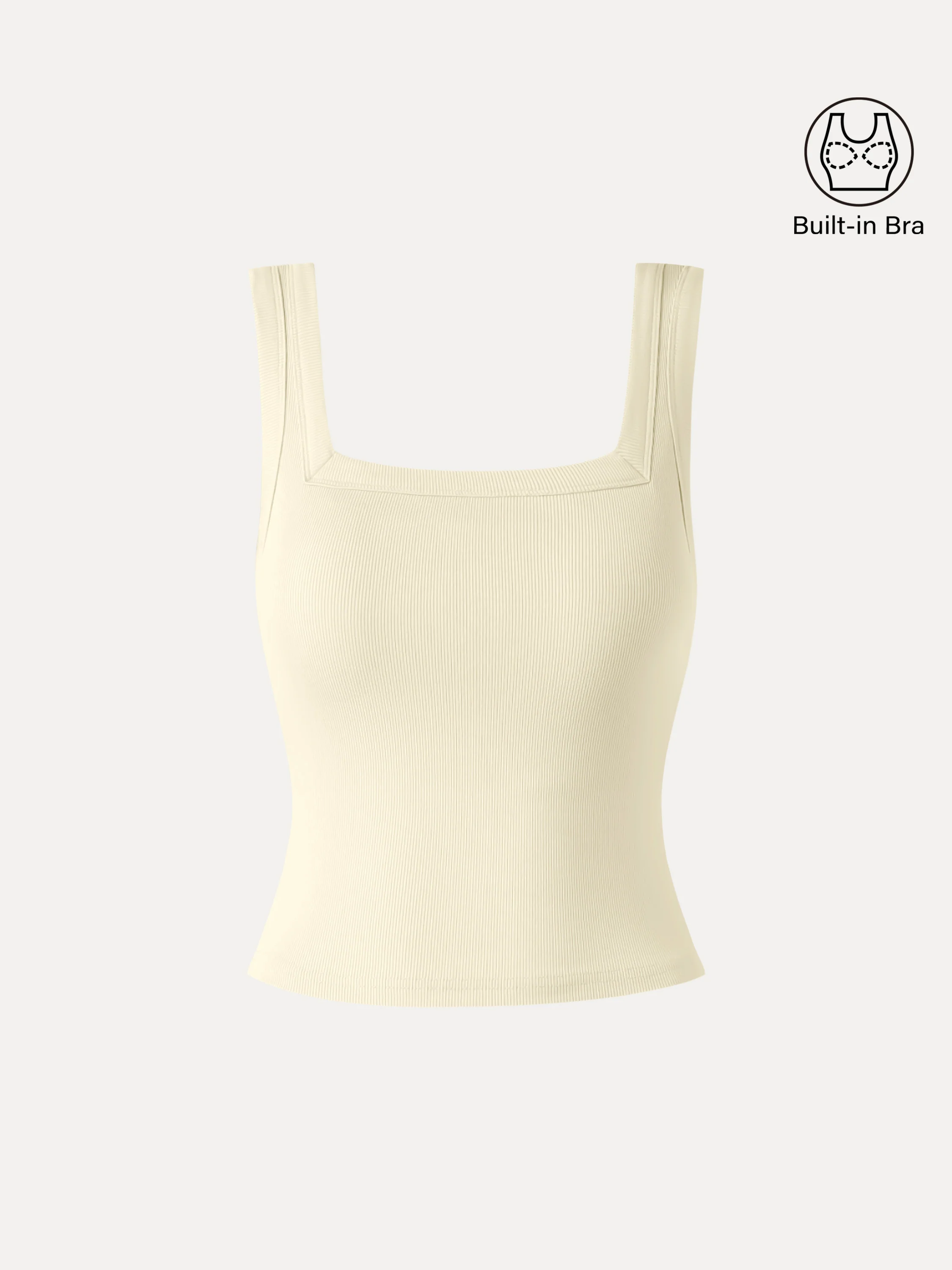 Slinky Square Open-Back Bra Tank Top - Image 18