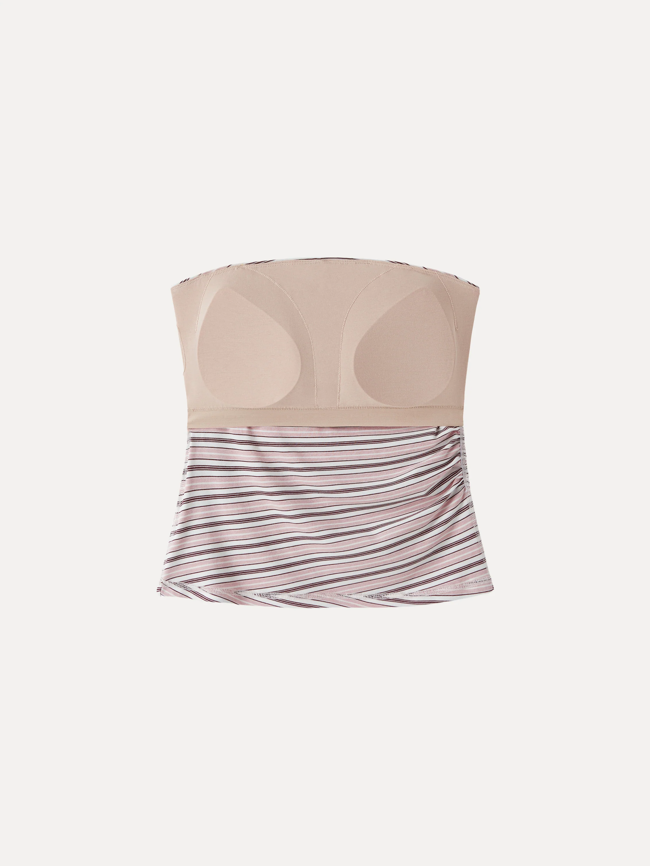Striped Bra Tube Top - Image 7
