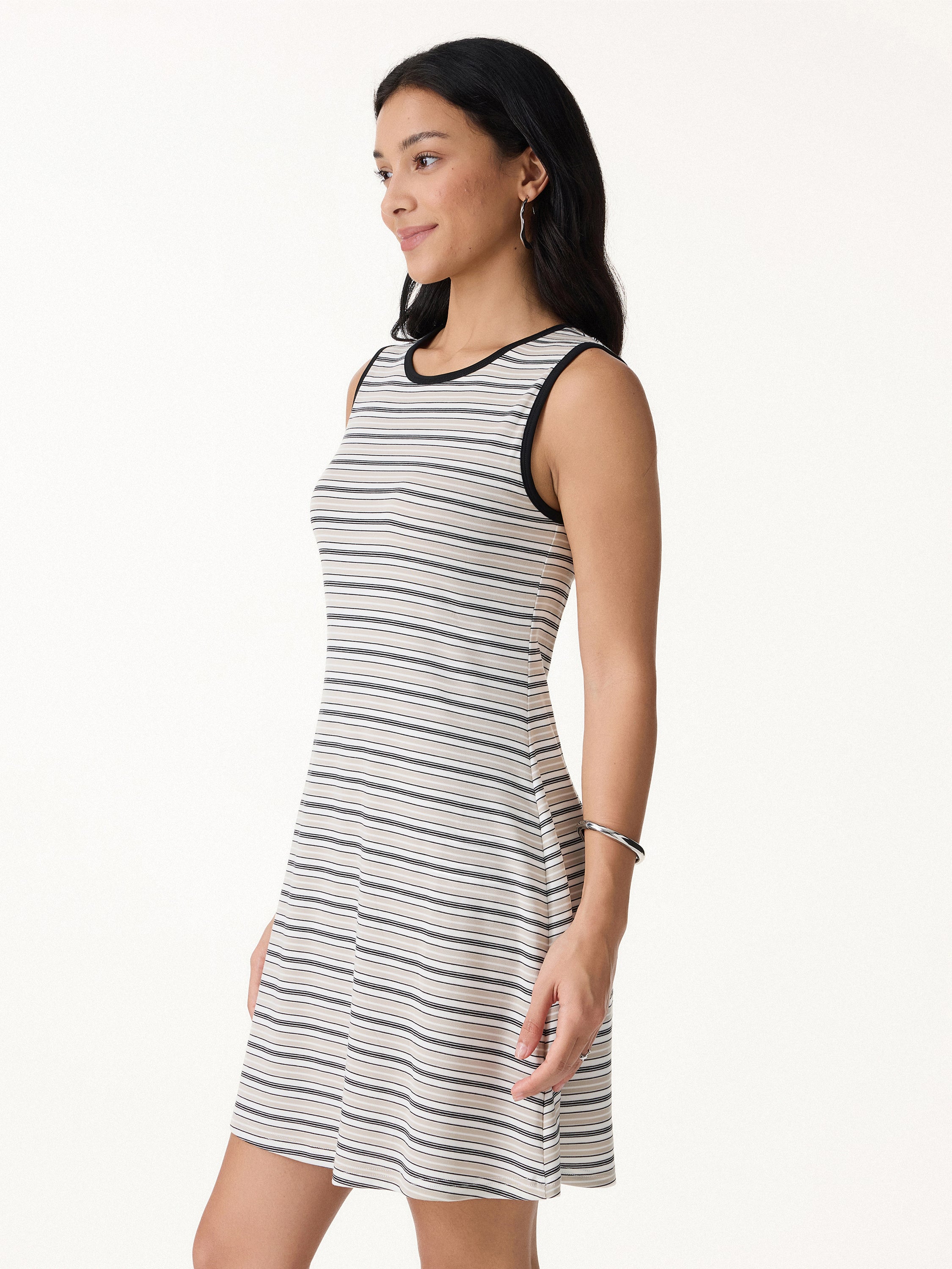 Striped Easy Mini Bra Dress - Image 3