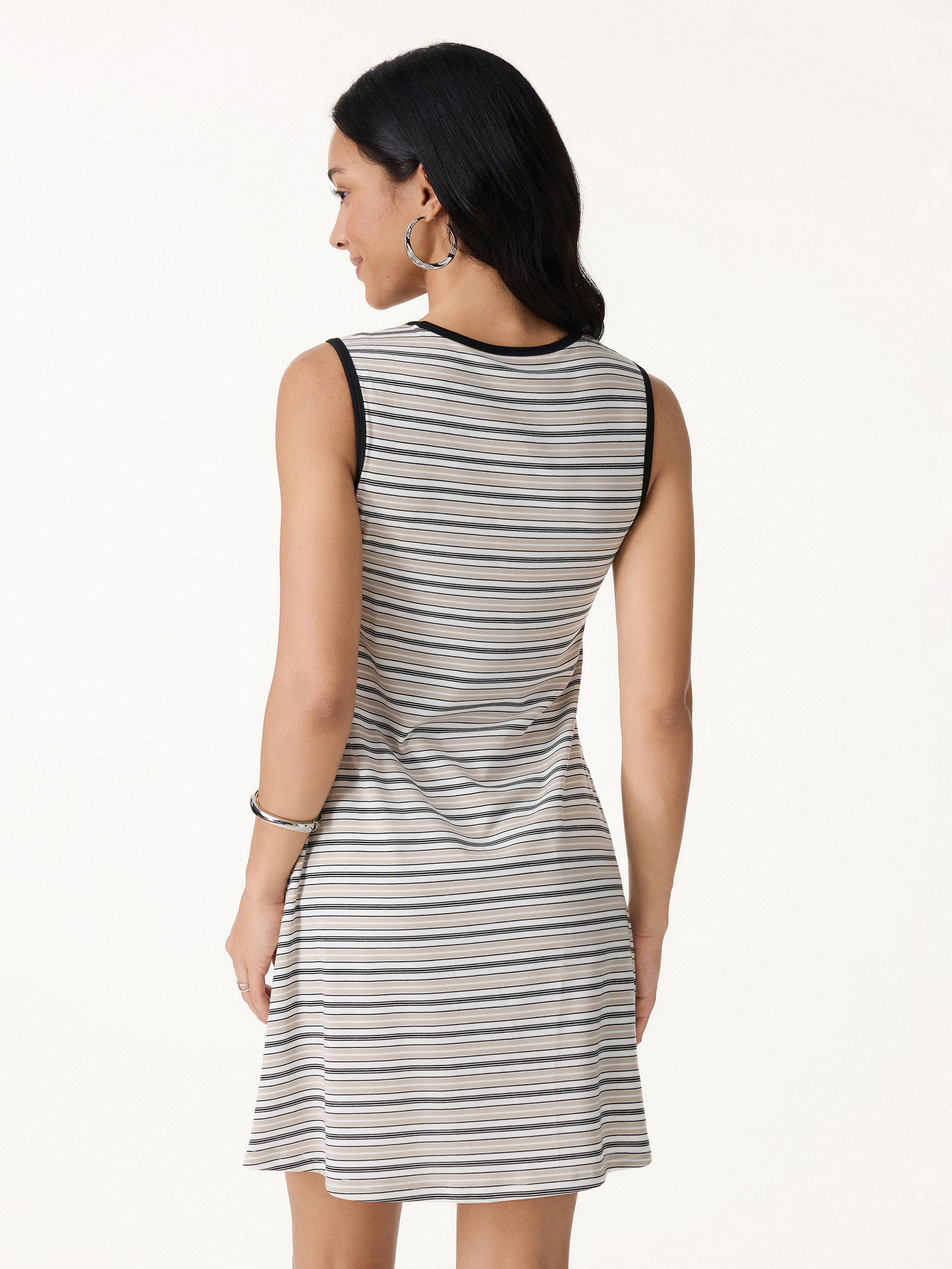 Striped Easy Mini Bra Dress - Image 4