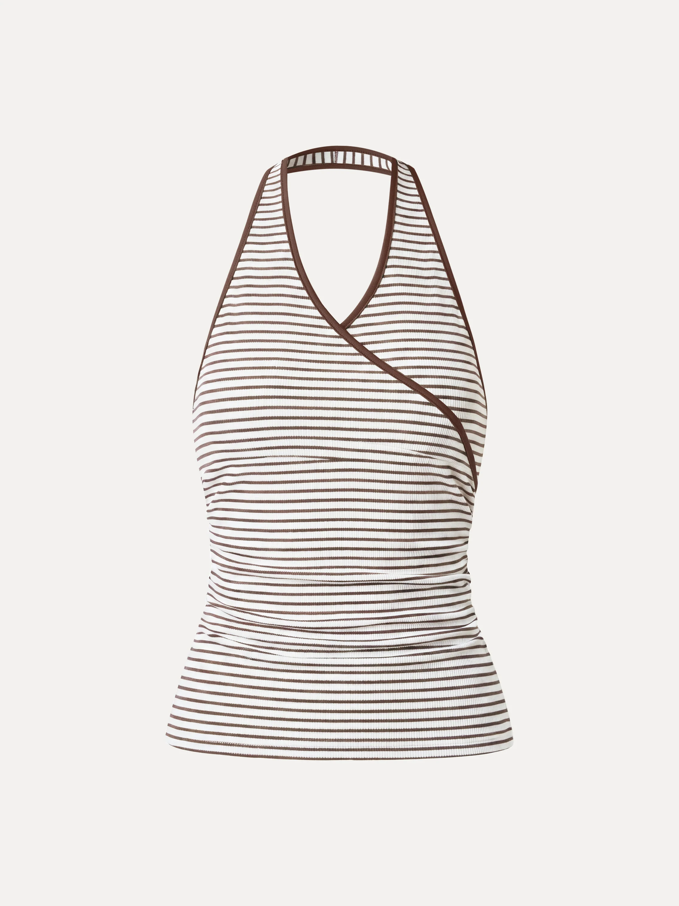 Striped Halter Neck Tank Top - Image 7