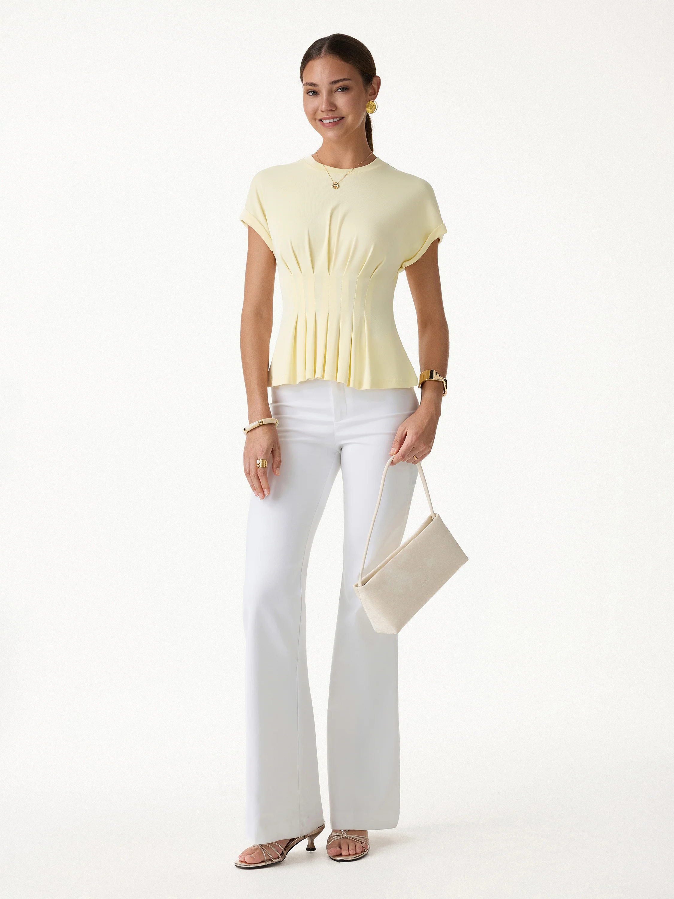 Tucked Short Sleeve Tee - Image 2