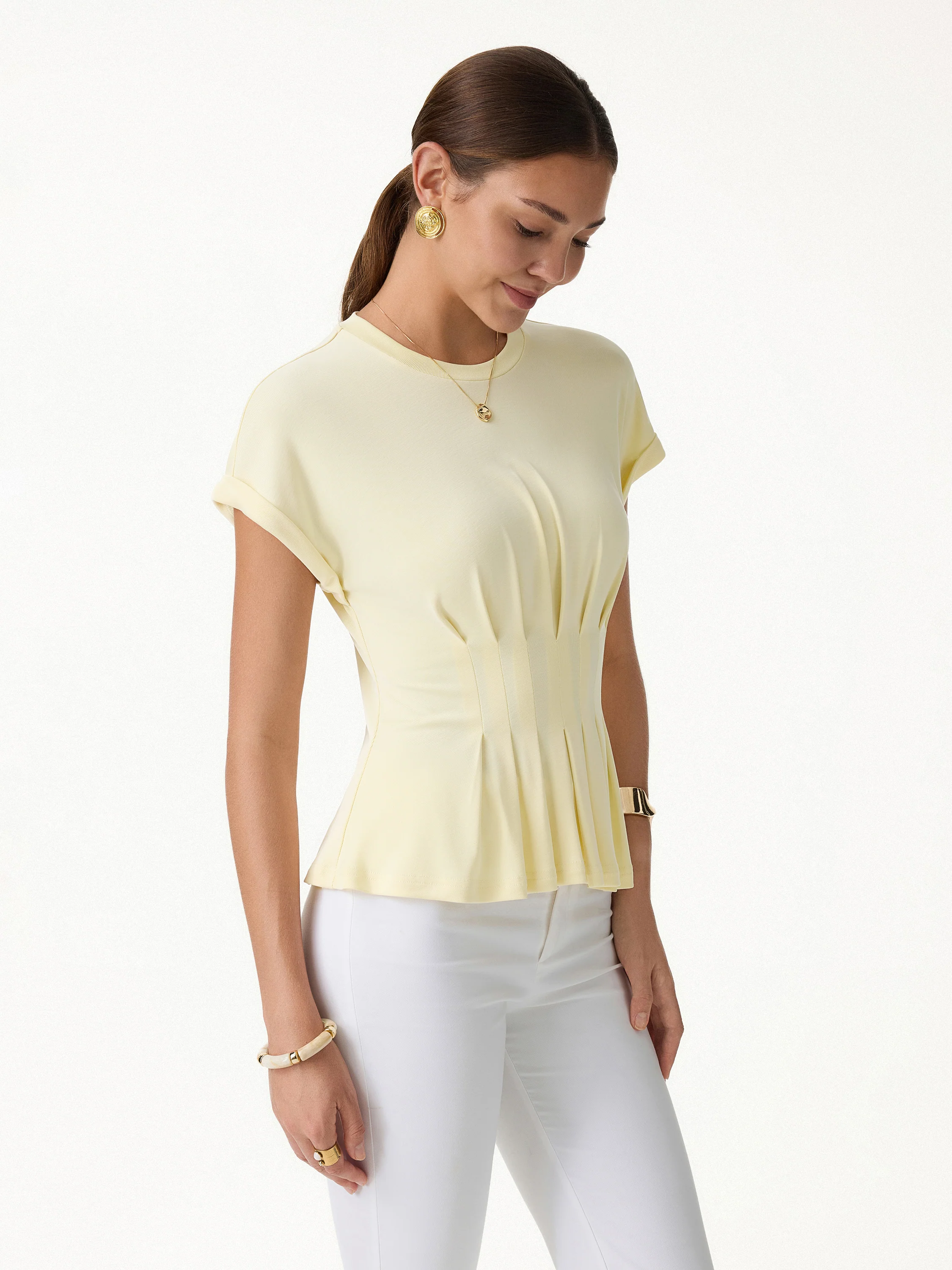 Tucked Short Sleeve Tee - Image 3