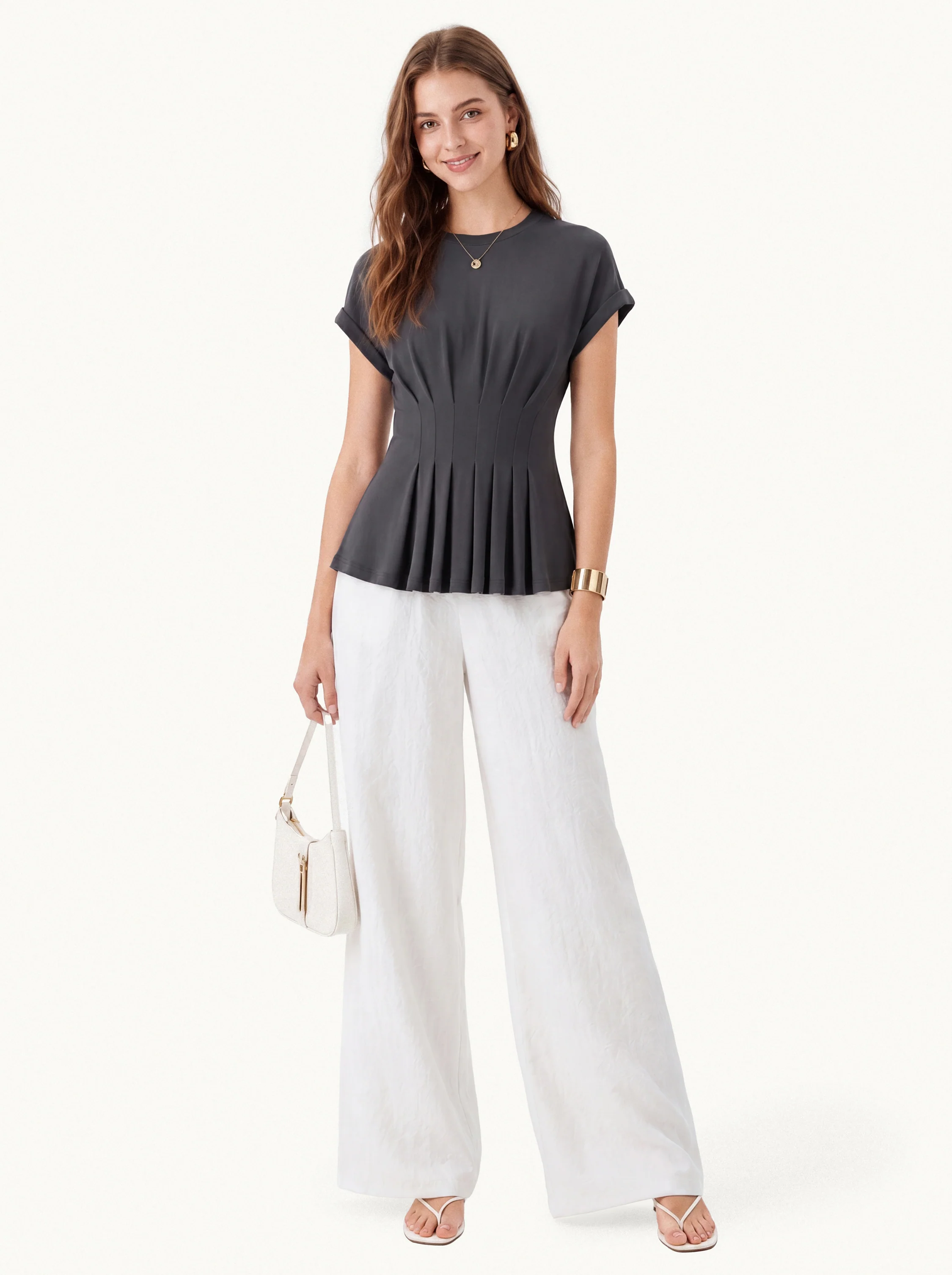 Tucked Short Sleeve Tee - Image 9