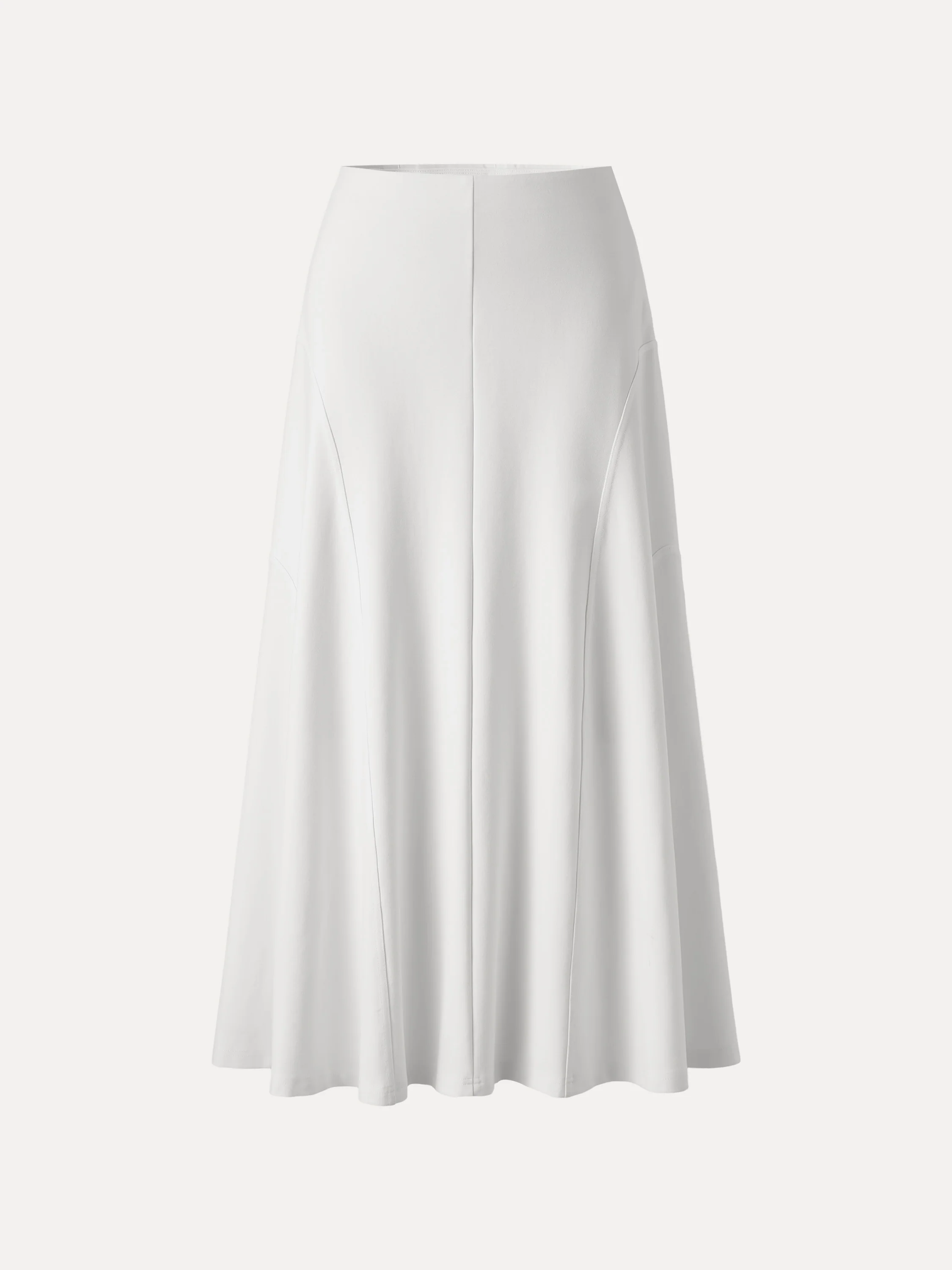 Wrinkle-Resistant A-Line Flared Maxi Skirt - Image 7