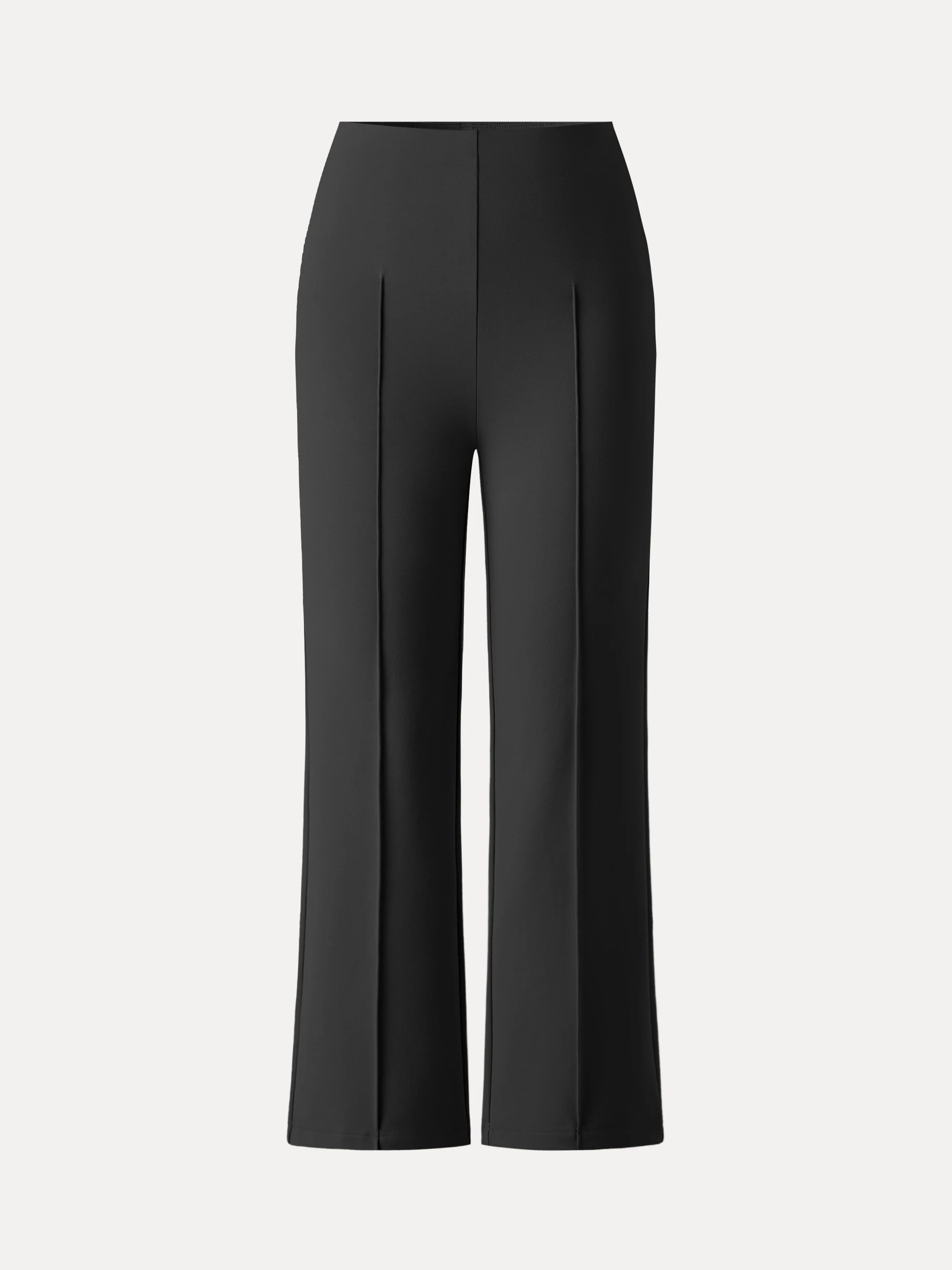 Wrinkle-Resistant High Rise Cropped Flare Leg Travel Pant - Image 10
