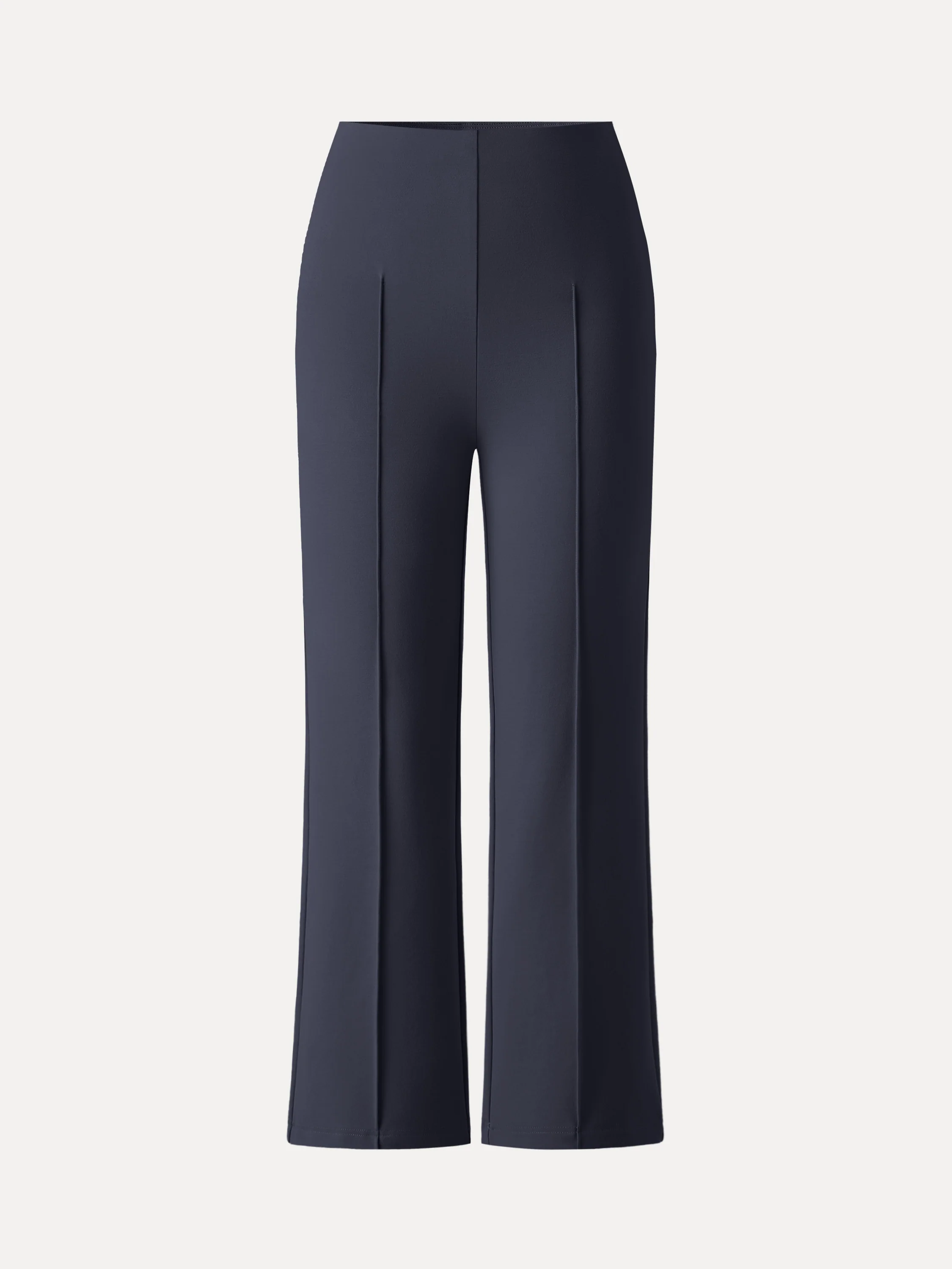 Wrinkle-Resistant High Rise Cropped Flare Leg Travel Pant - Image 7