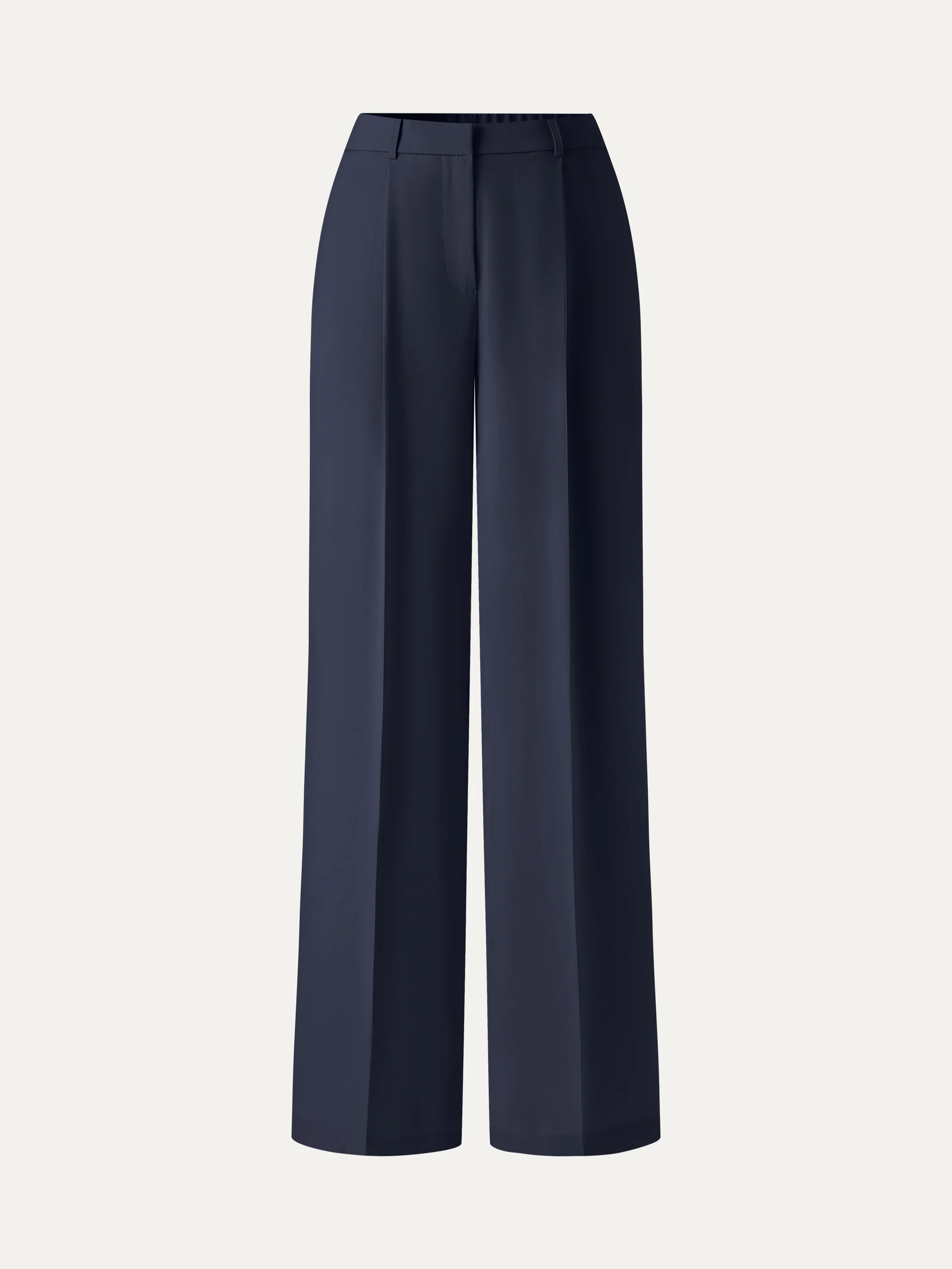 Linen Blend Wide Leg Pants - Image 10