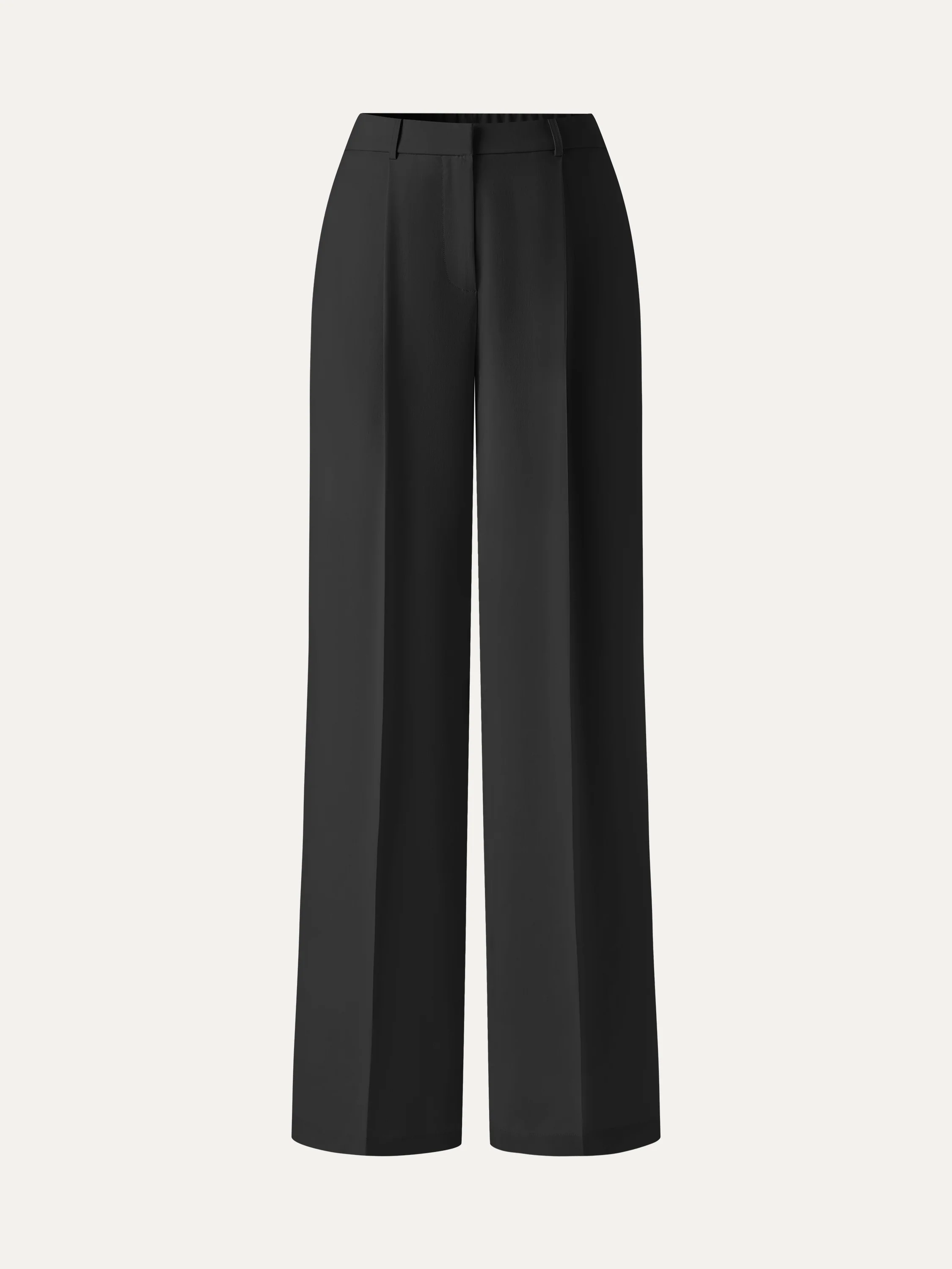 Linen Blend Wide Leg Pants - Image 11