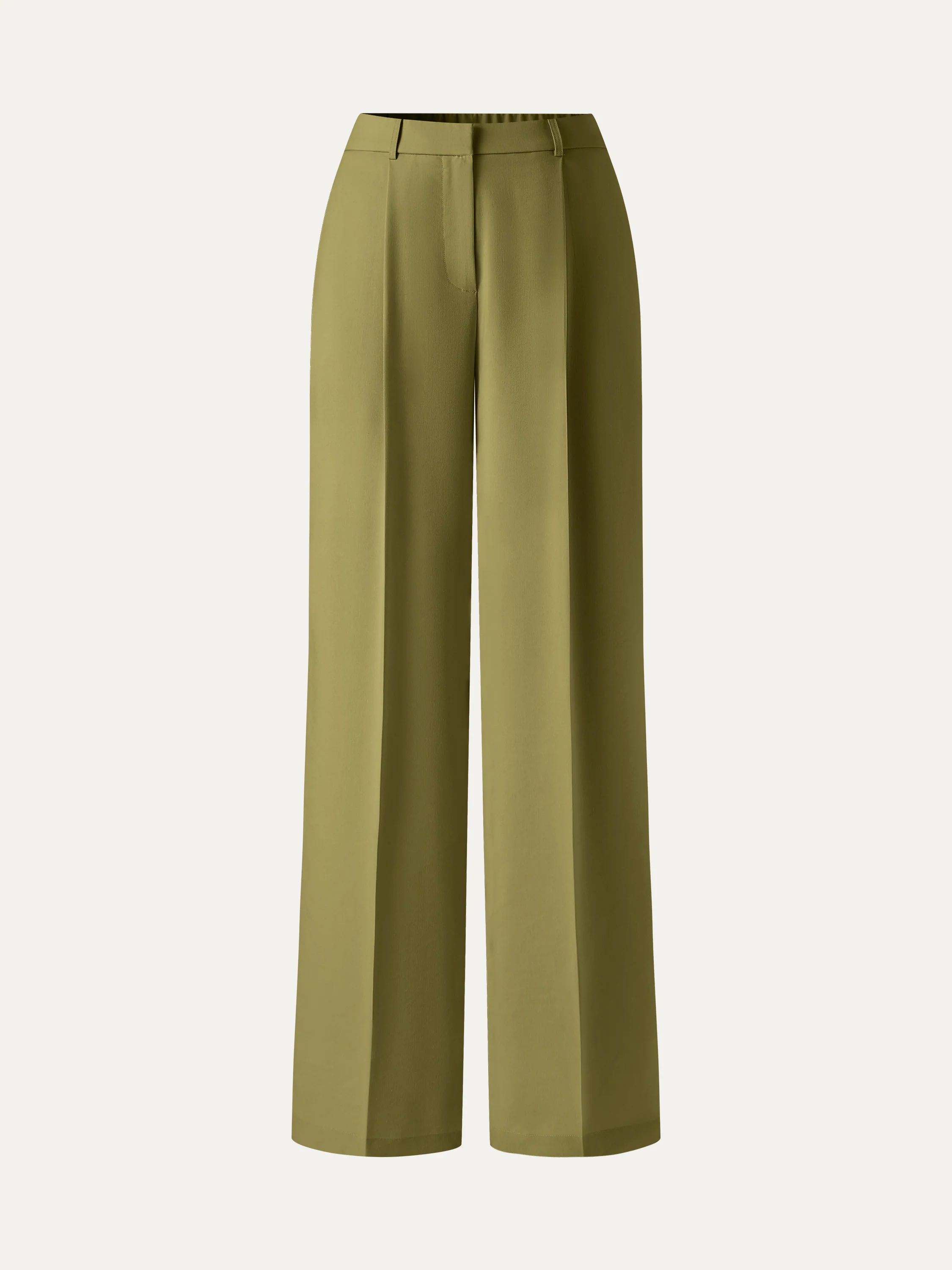 Linen Blend Wide Leg Pants - Image 9