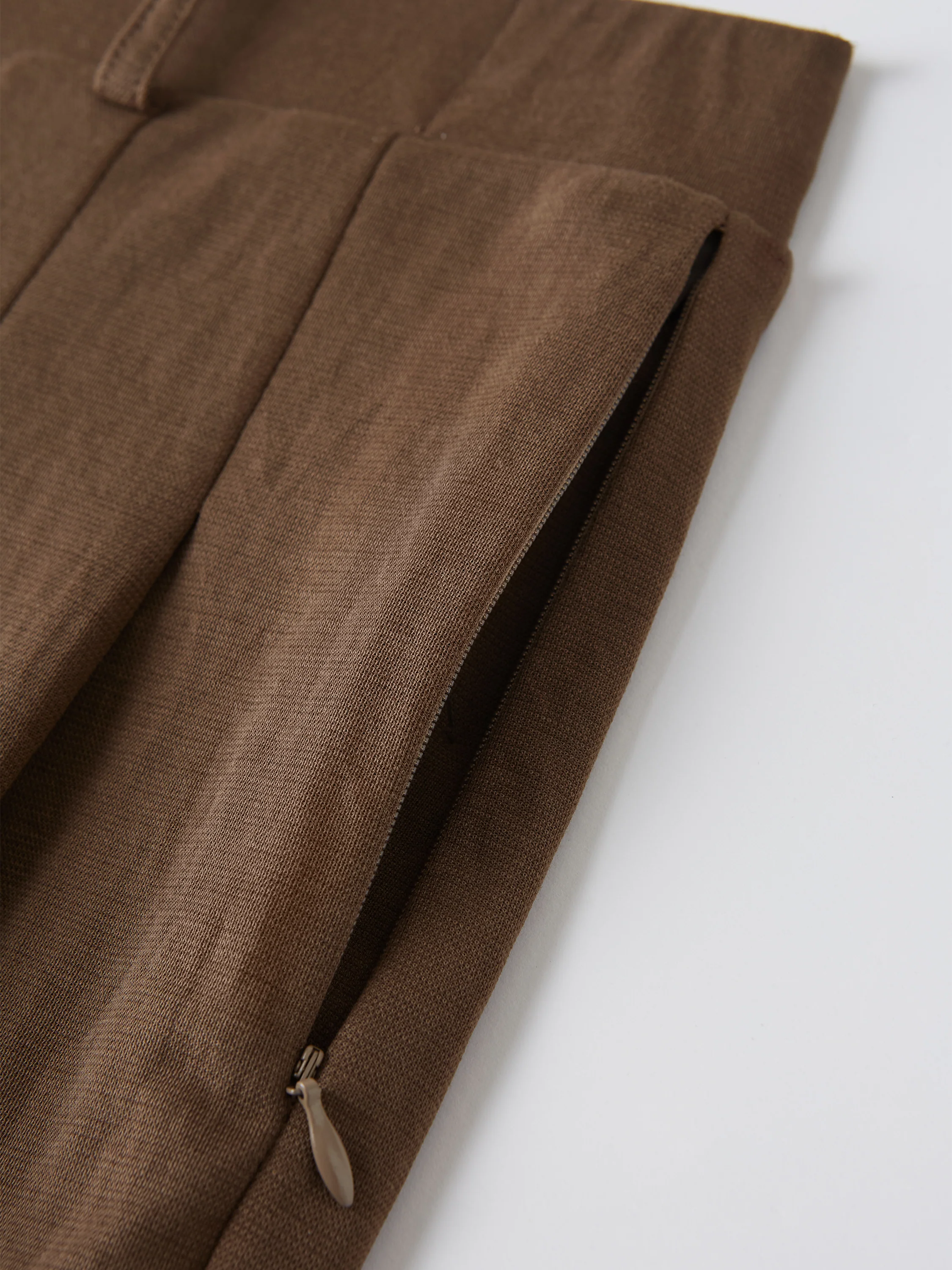 Wrinkle-Resistant Linen-Like Cropped Wide Leg Pants - Image 5